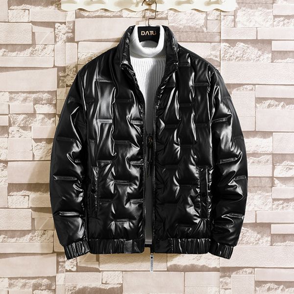 2021 new down men's bright face short winter stand collar handsome fashion youth thickened et men, Black
2021 new down men's bright face short winter stand collar handsome fashion youth thickened et men, Black