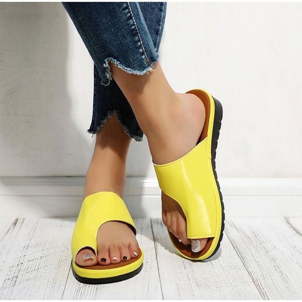 women slippers ladies clip toe slides female casual big toe foot correction sandals orthopedic bunion corrector woman shoes #lu1s, Black
women slippers ladies clip toe slides female casual big toe foot correction sandals orthopedic bunion corrector woman shoes #lu1s, Black