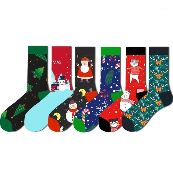 men's socks 12 colors christmas for men cotton winter warm sock year cartoon elk male santa claus sox drop1, Black
men's socks 12 colors christmas for men cotton winter warm sock year cartoon elk male santa claus sox drop1, Black