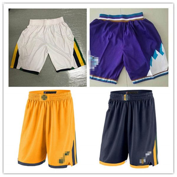 2019/20 mens swingman utah basketball shorts hardwoodclassics pocket retro jazz shorts, Black
2019/20 mens swingman utah basketball shorts hardwoodclassics pocket retro jazz shorts, Black