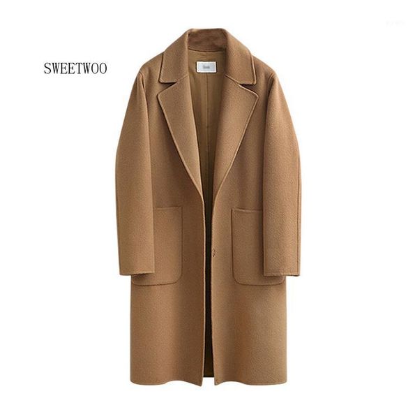 2020 winter black coat for women wide lapel pocket woollen cloth & polyester wool blend coat oversize long trench coats outwear1, Tan;black
2020 winter black coat for women wide lapel pocket woollen cloth & polyester wool blend coat oversize long trench coats outwear1, Tan;black