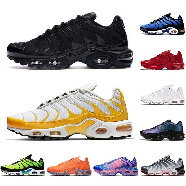 tn plus men running shoes triple black white hyper blue voltage purple pimento yellow bright outdoor trainer sports sneakers with socks, White;red
tn plus men running shoes triple black white hyper blue voltage purple pimento yellow bright outdoor trainer sports sneakers with socks, White;red