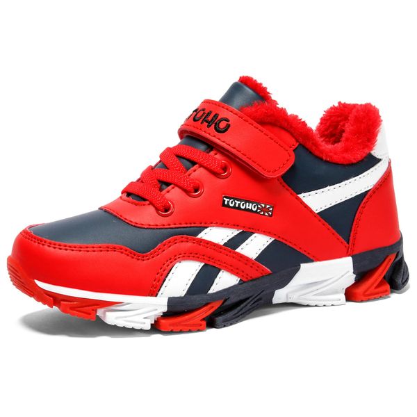sneakers causal for boys kids winter girls children shoes plush lining warm student waterproof leather, Black;red
sneakers causal for boys kids winter girls children shoes plush lining warm student waterproof leather, Black;red