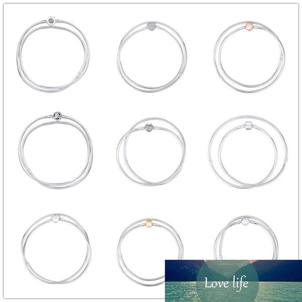 original 925 sterling silver pan necklace crystal love heart clasp snake chain necklace fit bead charm diy europe jewelry
original 925 sterling silver pan necklace crystal love heart clasp snake chain necklace fit bead charm diy europe jewelry