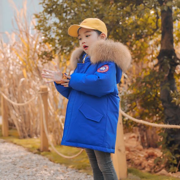 new winter children's winter clothes boys fashion big fur collar down jacket girls solid color thick warm down coat double-sided 1011, Blue;gray
new winter children's winter clothes boys fashion big fur collar down jacket girls solid color thick warm down coat double-sided 1011, Blue;gray