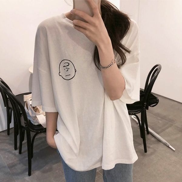 lhafs new south t-shirts east gate korean version 2 ghost horse series girls women t-shirt korea casual printed t-shirt for in in the summer, White
lhafs new south t-shirts east gate korean version 2 ghost horse series girls women t-shirt korea casual printed t-shirt for in in the summer, White