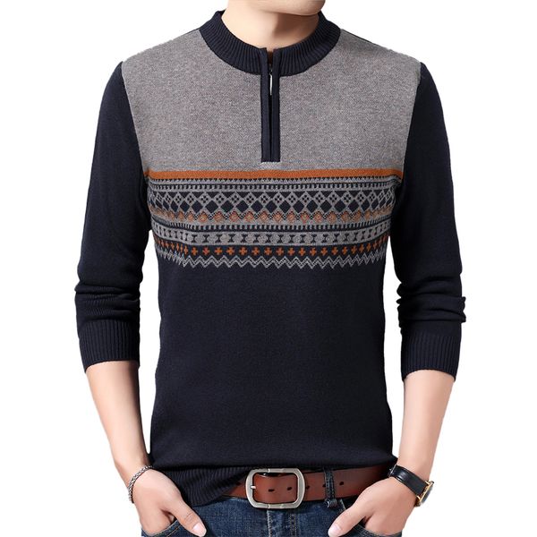 marchwind spring autumn men's round neck pullover warm casual knit bottoming shirt trend personality slim striped youth wild sweater, White;black
marchwind spring autumn men's round neck pullover warm casual knit bottoming shirt trend personality slim striped youth wild sweater, White;black
