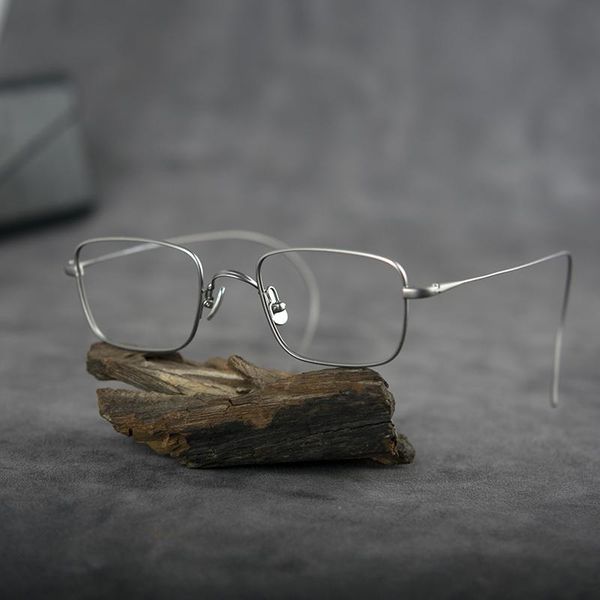 fashion sunglasses frames vintage men titanium glasses frame square women prescription myopia optical eyeglasses cable eyewear, Black
fashion sunglasses frames vintage men titanium glasses frame square women prescription myopia optical eyeglasses cable eyewear, Black