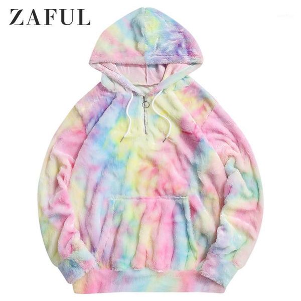 zaful tie dye men hoodies faux fur half zipper male casual hip hop pullovers spring autumn fuzzy colorful sweatshirts 1, Black
zaful tie dye men hoodies faux fur half zipper male casual hip hop pullovers spring autumn fuzzy colorful sweatshirts 1, Black