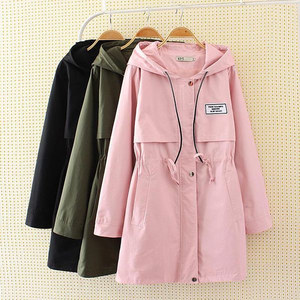 fashion 2019 new spring autumn windbreaker women plus size 6xl clothes female loose hooded winter long trench coat outerwear1, Tan;black
fashion 2019 new spring autumn windbreaker women plus size 6xl clothes female loose hooded winter long trench coat outerwear1, Tan;black