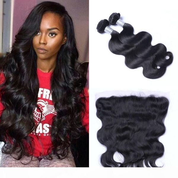 raw indian hair frontal and bundles 13x4 ear to ear lace frontal closure with 2 bundles body wave hair, Black;brown
raw indian hair frontal and bundles 13x4 ear to ear lace frontal closure with 2 bundles body wave hair, Black;brown