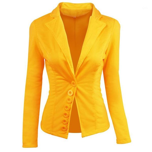 2019 autumn and winter new style buckle waist hugging long sleeve women's dress casual slim fit short small suit coat1, Black;white
2019 autumn and winter new style buckle waist hugging long sleeve women's dress casual slim fit short small suit coat1, Black;white