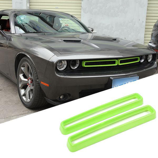 green car front mesh gril front grilles decoration ring for dodge challenger 2015 up car styling car interior accessories
green car front mesh gril front grilles decoration ring for dodge challenger 2015 up car styling car interior accessories