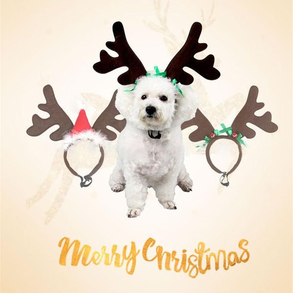 christmas reindeer pet headdress antlers ornament dog hair band pet supplies puppy cosplay party product festival accessories
christmas reindeer pet headdress antlers ornament dog hair band pet supplies puppy cosplay party product festival accessories