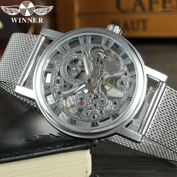 winner men wristwatch sport male clock stainless steel waterproof hand wind mechanica man watch 0061, Slivery;brown
winner men wristwatch sport male clock stainless steel waterproof hand wind mechanica man watch 0061, Slivery;brown