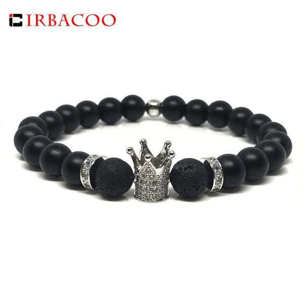 charm bracelets irbacoo 2021 brand fashion men bracelet silver-color crown with two flat beads for jewelry gift, Golden;silver
charm bracelets irbacoo 2021 brand fashion men bracelet silver-color crown with two flat beads for jewelry gift, Golden;silver