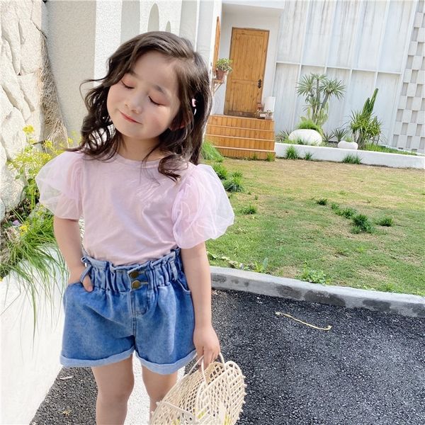 2020 summer new arrival girls fashion korean design t shirt kids cotton girls summer clothes for girls y200704, Blue
2020 summer new arrival girls fashion korean design t shirt kids cotton girls summer clothes for girls y200704, Blue