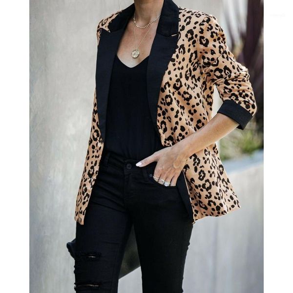 office lady elegant women lady leopard print deep v neck pocket coat long sleeve casual lapel outwear blazer slim 1, White;black
office lady elegant women lady leopard print deep v neck pocket coat long sleeve casual lapel outwear blazer slim 1, White;black