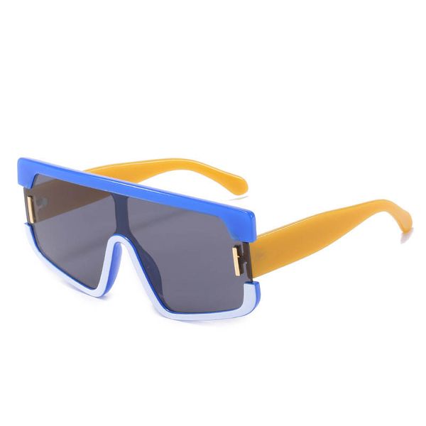 the new one piece oversized sunglasses uv400 big frame women sun glasses cool designer shield 7 colors, White;black
the new one piece oversized sunglasses uv400 big frame women sun glasses cool designer shield 7 colors, White;black