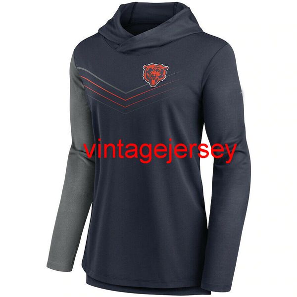 2021 chicago women's chevron hoodie long sleeve t-shirt s-3xl, Blue;black 
2021 chicago women's chevron hoodie long sleeve t-shirt s-3xl, Blue;black