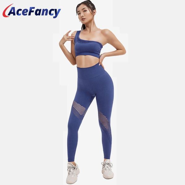 acefancy women yoga set for one shoulder strap hollow out women's sports bra high waist energy leggings workout set zc28291, White;red
acefancy women yoga set for one shoulder strap hollow out women's sports bra high waist energy leggings workout set zc28291, White;red