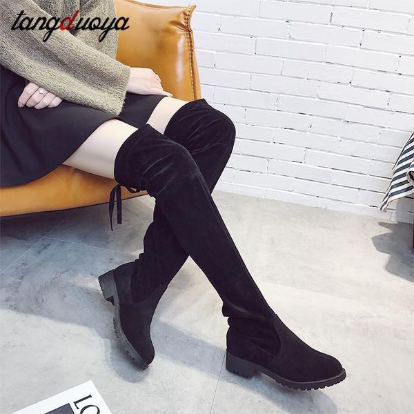 ladies over the knee high boots hoof high heels winter shoes pointed ladies stretch fabric women's boots new riding1, Black
ladies over the knee high boots hoof high heels winter shoes pointed ladies stretch fabric women's boots new riding1, Black