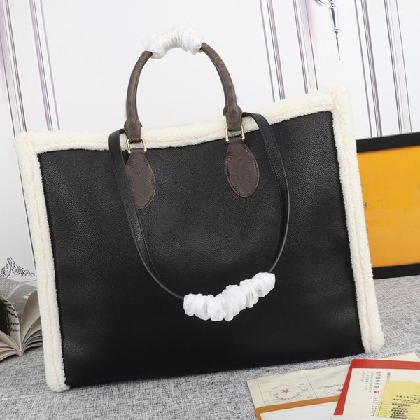 tote bag large capacity package shopping bag genuine leather wool handbag purse teddy shoulder bags
tote bag large capacity package shopping bag genuine leather wool handbag purse teddy shoulder bags