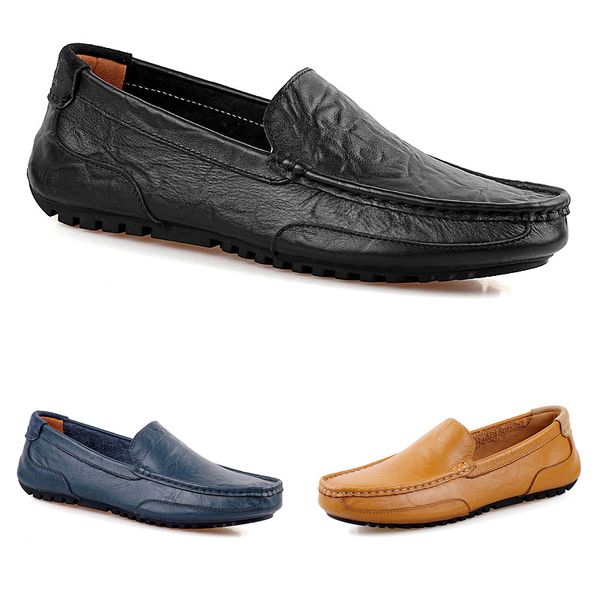 non-brand men peas shoes leather casual fashion breathable blue black brown lazy overshoes mens shoes 38-44
non-brand men peas shoes leather casual fashion breathable blue black brown lazy overshoes mens shoes 38-44