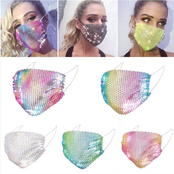dhl shipping sparkly glitter face masks rhinestone mesh mask fashion crystal mouth cover party nightclub for women girl kimter-x702fz
dhl shipping sparkly glitter face masks rhinestone mesh mask fashion crystal mouth cover party nightclub for women girl kimter-x702fz