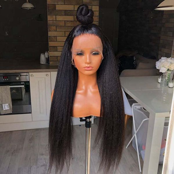 jet black colored lace front wigs synthetic long silky striahgt wigs heat resistant fiber cosplay wig adjustable strap, Black;brown
jet black colored lace front wigs synthetic long silky striahgt wigs heat resistant fiber cosplay wig adjustable strap, Black;brown