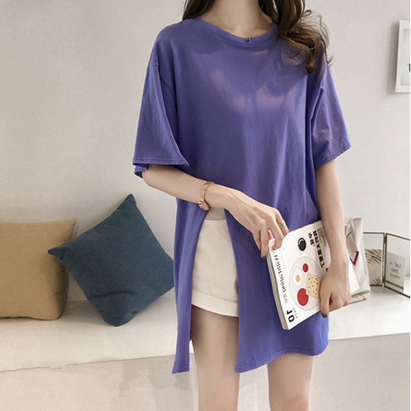 fat mm large women's split bottoming korean summer new slim half sleeve european coat t-shirt large t-shirt xc5ga, White
fat mm large women's split bottoming korean summer new slim half sleeve european coat t-shirt large t-shirt xc5ga, White