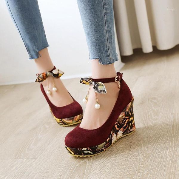 spring autumn platform women pumps shoes woman wedges butterfly-knot shoes female black rubber sole suede platform1
spring autumn platform women pumps shoes woman wedges butterfly-knot shoes female black rubber sole suede platform1