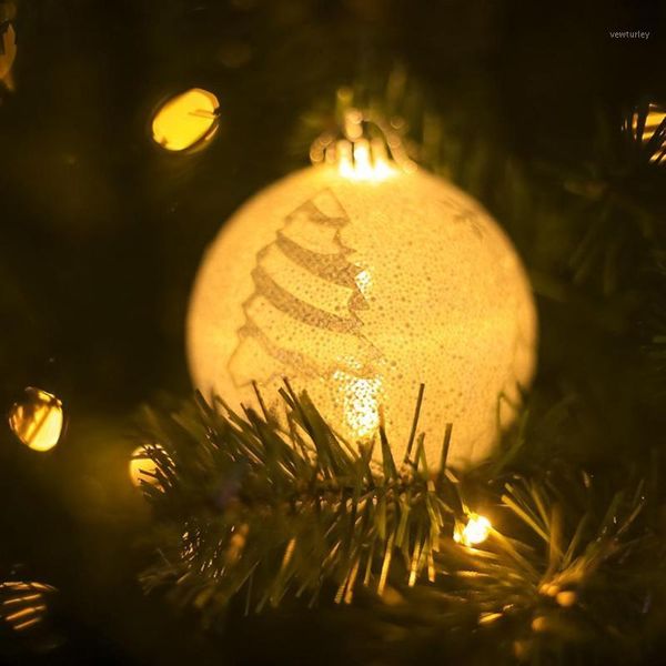 party decoration light-up print christmas hanging ball tree button battery with white home decoration1
party decoration light-up print christmas hanging ball tree button battery with white home decoration1