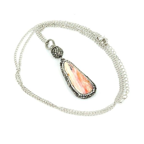 pendant necklaces design fashion pave rhinestone natural female stone pendants charm necklace for women statement jewelry, Silver
pendant necklaces design fashion pave rhinestone natural female stone pendants charm necklace for women statement jewelry, Silver