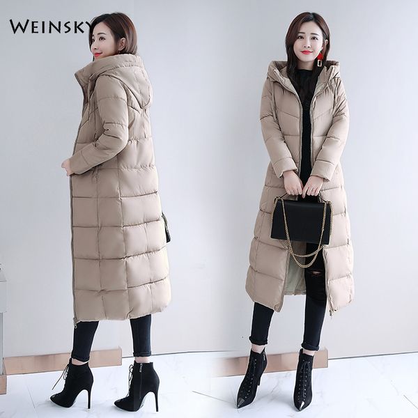 2019 new fashion women winter hooded coat long slim warm down cotton padded jacket outwear elegant parkas
2019 new fashion women winter hooded coat long slim warm down cotton padded jacket outwear elegant parkas