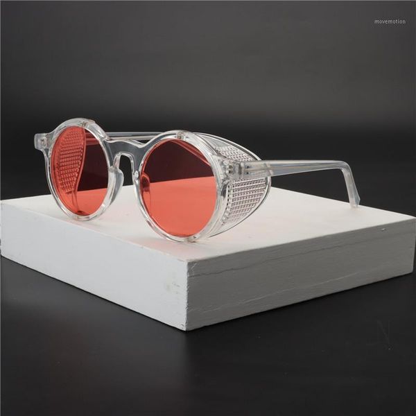 unique vintage flip round sunglasses for women 2020 rivet red black clear sun glasses female oversized shades nx1, White;black
unique vintage flip round sunglasses for women 2020 rivet red black clear sun glasses female oversized shades nx1, White;black