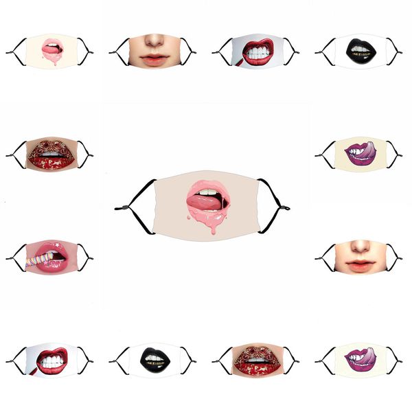 dhl shipping creative lips mask with pm2.5 filter breathable washable mouth cover protective party face masks for women o9f9n, Black
dhl shipping creative lips mask with pm2.5 filter breathable washable mouth cover protective party face masks for women o9f9n, Black