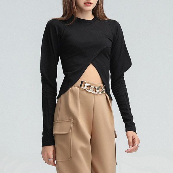 2020 autumn new fashion temperament profile irregular cross design lamb leg sleeve waist sweater women 1001, White
2020 autumn new fashion temperament profile irregular cross design lamb leg sleeve waist sweater women 1001, White