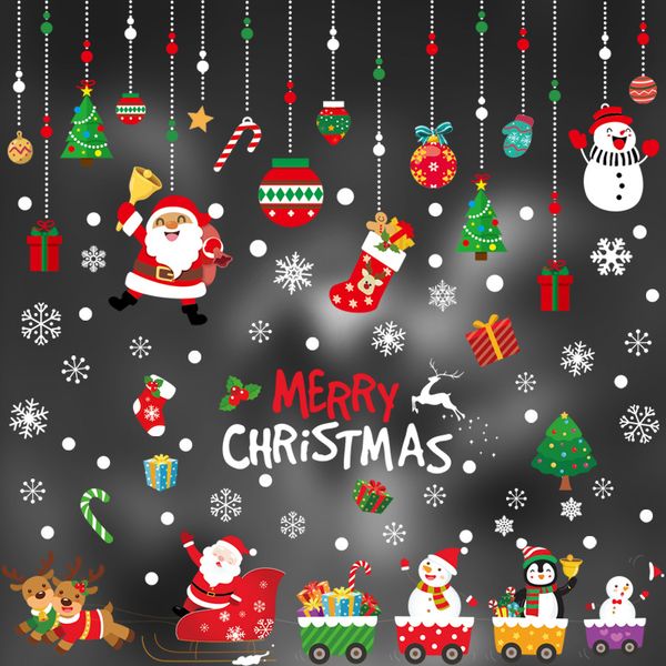 christmas decorations sticker diy santa claus snowman christmas tree wall sticker store window door decorations xmas stickers
christmas decorations sticker diy santa claus snowman christmas tree wall sticker store window door decorations xmas stickers