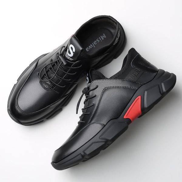 misalwa autumn new korean all-match trendy men shoes soft leather british casual sneaker youth tide moccasins mens loafers, Black
misalwa autumn new korean all-match trendy men shoes soft leather british casual sneaker youth tide moccasins mens loafers, Black