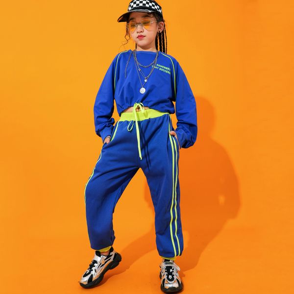 2021 childrens hip hop dance costume kids girls street suit blue jazz dance clothing autumn long sleeve hiphop pants bi156, Black;red
2021 childrens hip hop dance costume kids girls street suit blue jazz dance clothing autumn long sleeve hiphop pants bi156, Black;red