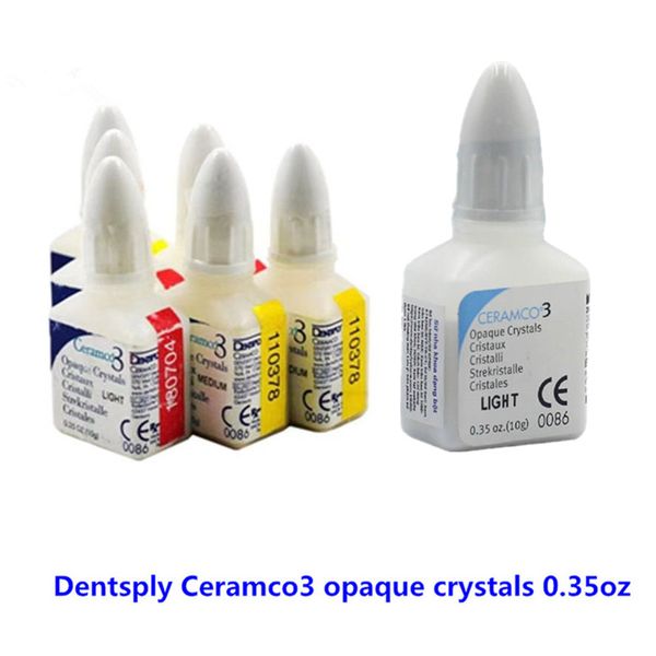 dentsply ceramco3 opaque crystals powder 10g, Silver;gold 
dentsply ceramco3 opaque crystals powder 10g, Silver;gold