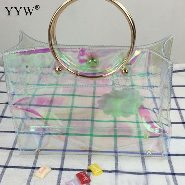 women pvc laser crossbody shoulder bags chain fashion transparent female handbag tote designer bolsas different type for choice
women pvc laser crossbody shoulder bags chain fashion transparent female handbag tote designer bolsas different type for choice