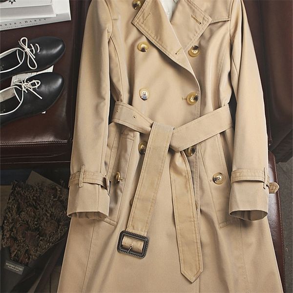 obrix new style trendy female trench autumn spring fashionable cotton long solid color coat for women lj201128, Tan;black
obrix new style trendy female trench autumn spring fashionable cotton long solid color coat for women lj201128, Tan;black