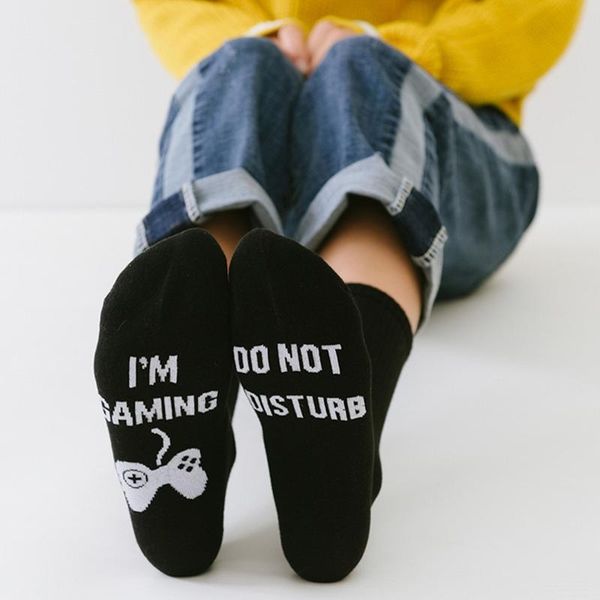 2020 new streetwear women letter style socks women men funny printed happy casual cotton happy game socks dropshipping, Black;white
2020 new streetwear women letter style socks women men funny printed happy casual cotton happy game socks dropshipping, Black;white