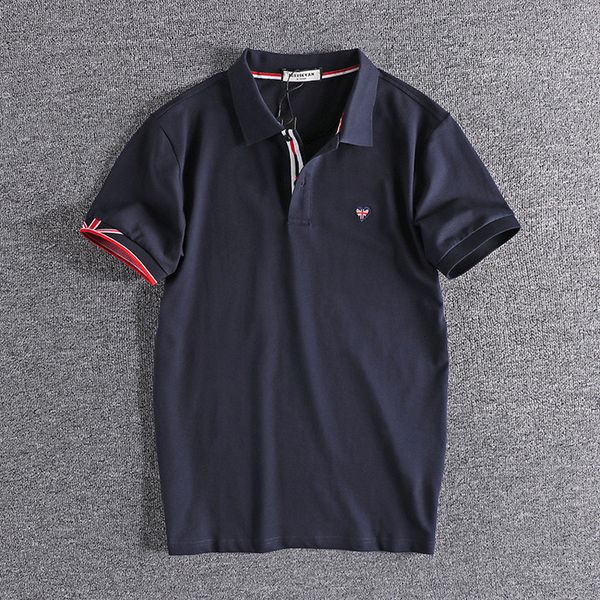 2021 new summer british men clothing cotton casual lapel polos trend embroidery men's polo shirt short sleeves flbv, White;black
2021 new summer british men clothing cotton casual lapel polos trend embroidery men's polo shirt short sleeves flbv, White;black