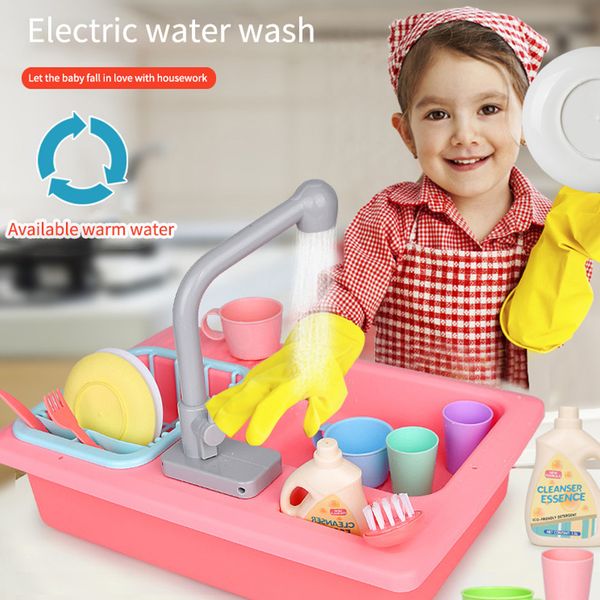 kid kitchen toy set simulated electric dishwasher pretend table play plastic cartoon safe cute house toys for children girl gift q1119
kid kitchen toy set simulated electric dishwasher pretend table play plastic cartoon safe cute house toys for children girl gift q1119