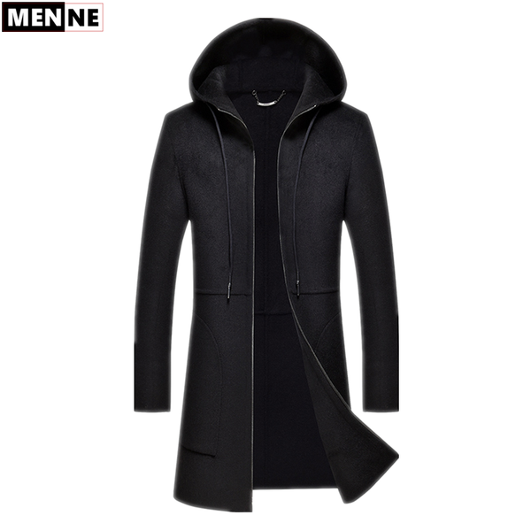 menne mens winter jacket business casual thicken warm woolen coat men jacket hooded coat, Black
menne mens winter jacket business casual thicken warm woolen coat men jacket hooded coat, Black
