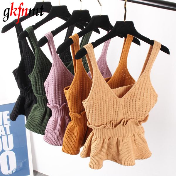 stretchable knit v neck crop cami autumn style vogue plain women spaghetti strap camisole tank shirt 1014, White
stretchable knit v neck crop cami autumn style vogue plain women spaghetti strap camisole tank shirt 1014, White