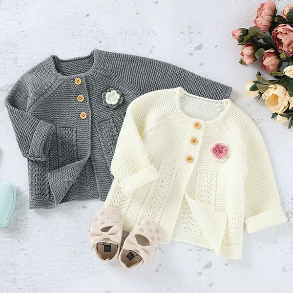 new 2020 autumn winter baby boys girls floret pure color knit jacket infant kids boy girl long sleeve cardigan coat clothing q1119, Blue;gray
new 2020 autumn winter baby boys girls floret pure color knit jacket infant kids boy girl long sleeve cardigan coat clothing q1119, Blue;gray